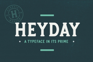 Heyday Family Font Download