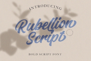 Rubelion Script Font Download