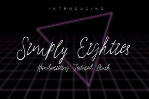 Simply Eighties Typeface Font Download