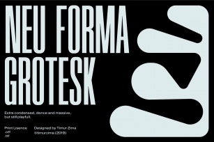 Neu Forma Grotesk Font Download