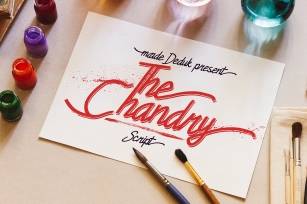 Chandry Typeface Font Download