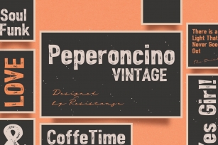 Peperoncino Vintage 50% off Font Download