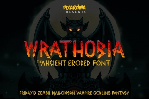 Wrathobia Display Font Download