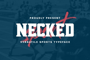 Necked Font Download