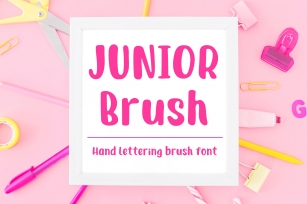 Junior Brush Font Download