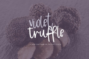 Violet Truffle Font Download