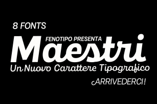 Maestri Font Download