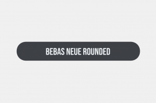 Bebas Neue Rounded Font Download