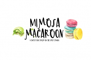 Mimosa Macaroon Font Download