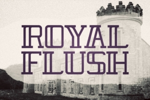 Royal Flush Typeface Font Download