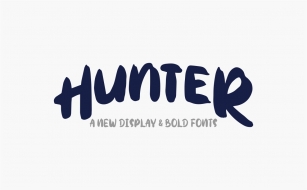 Hunter Typeface Font Download