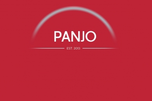 Panjo Desktop  Web font Font Download