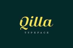 Qilla Typeface Font Download