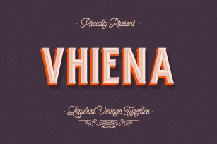 Vhiena Layered Type 2.0 Font Download