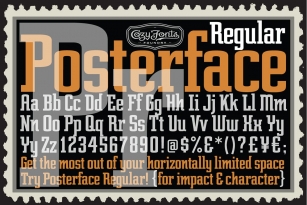 Posterface Regular Font Download