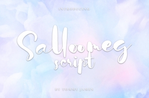 Salloomeg script Font Download