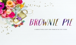 Brownie Pie Font Download
