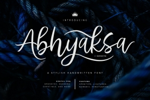 Abhyaksa Handwritten Font Download