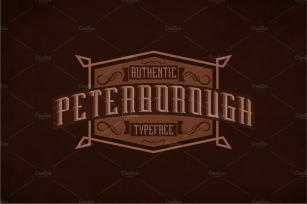 Peterborough Label Typeface Font Download