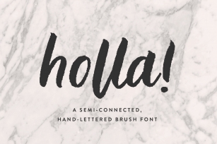 Holla Script Font Download
