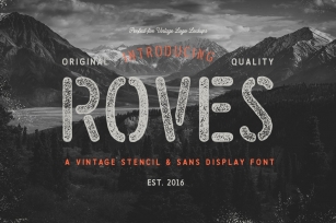 Roves Family Font Download