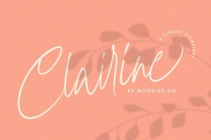 Chairine a classic signature Font Download