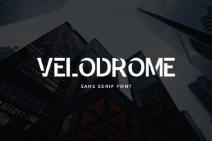 Velodrome Display Font Download