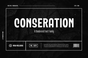 Conseration Family Font Download
