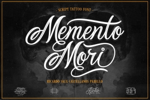 Memento Mori (Tattoo) Font Download