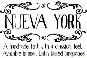 Nueva York Font Download