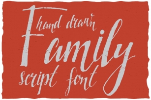 Family Hand Drawn Font Download