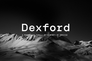 Dexford / Typefamily 12 fonts Font Download