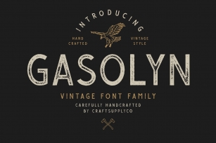 Gasolyn Family + Extras Font Download