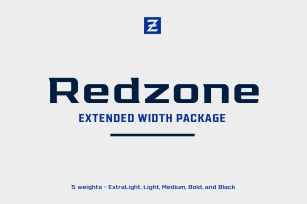 Redzone Display – Extended Font Download