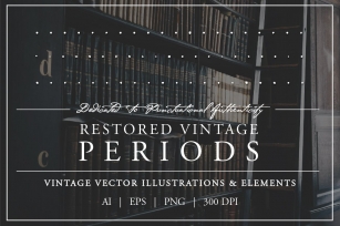 Restored Vintage Periods Font Download