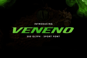Veneno Typeface Font Download