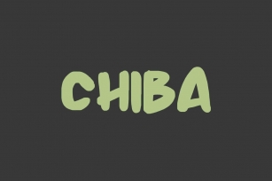 Chiba Font Download