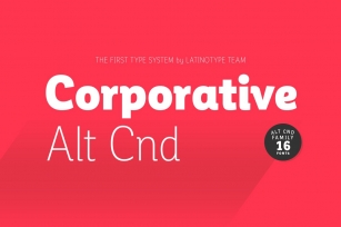 Corporative Alt Cnd Family Font Download