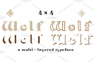 NT Wolf Font Download