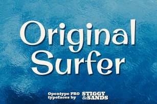 Original Surfer Pro Font Download