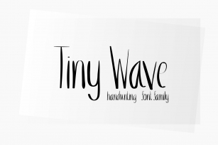 Tiny Wave Font Download