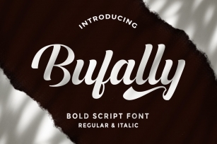 Bufally Script Font Download