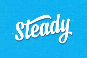 Steady (25% off) Font Download