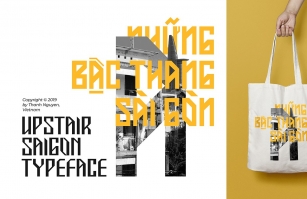 Upstair Saigon Typeface Font Download