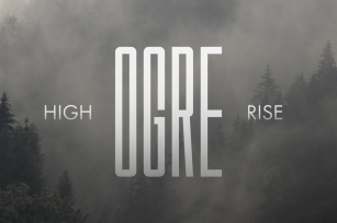 Ogre Typeface Font Download