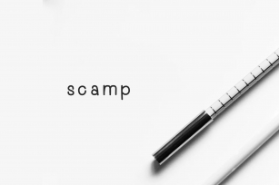scamp Font Download
