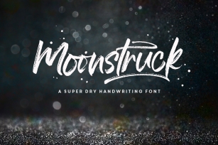 Moonstruck Handwriting + Extras Font Download