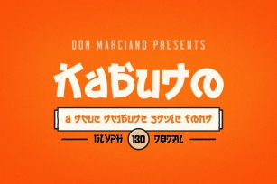 Kabuto Tribute Font Download