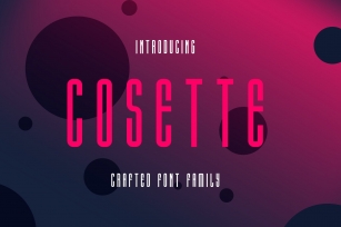 Cosette Font Download