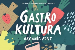 Gastro Kultura + Bonus Font Download